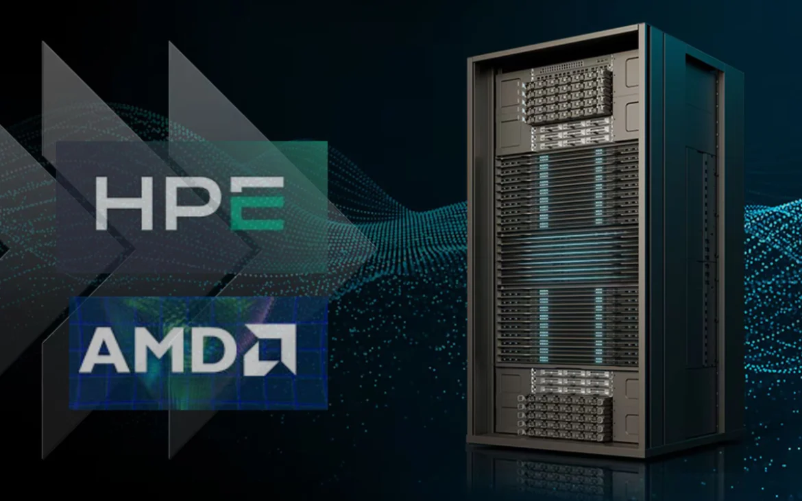 Infraestructura de IA a escala de rack para Helios y la supercomputadora Herder de AMD y HPE