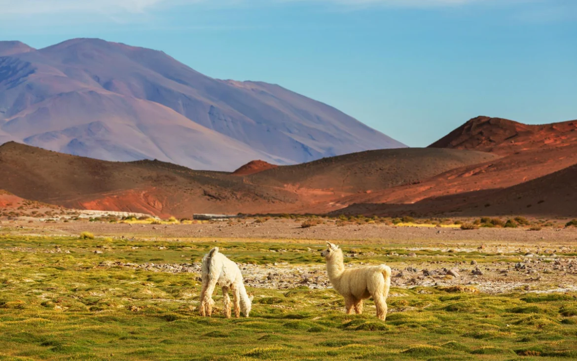 Paisaje andino del Perú como símbolo de desarrollo sostenible e inversión responsable