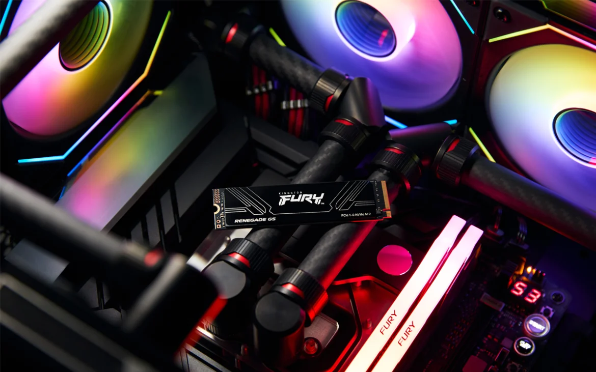 SSD Kingston FURY Renegade PCIe 5.0 NVMe para PCs gamer y cargas de IA