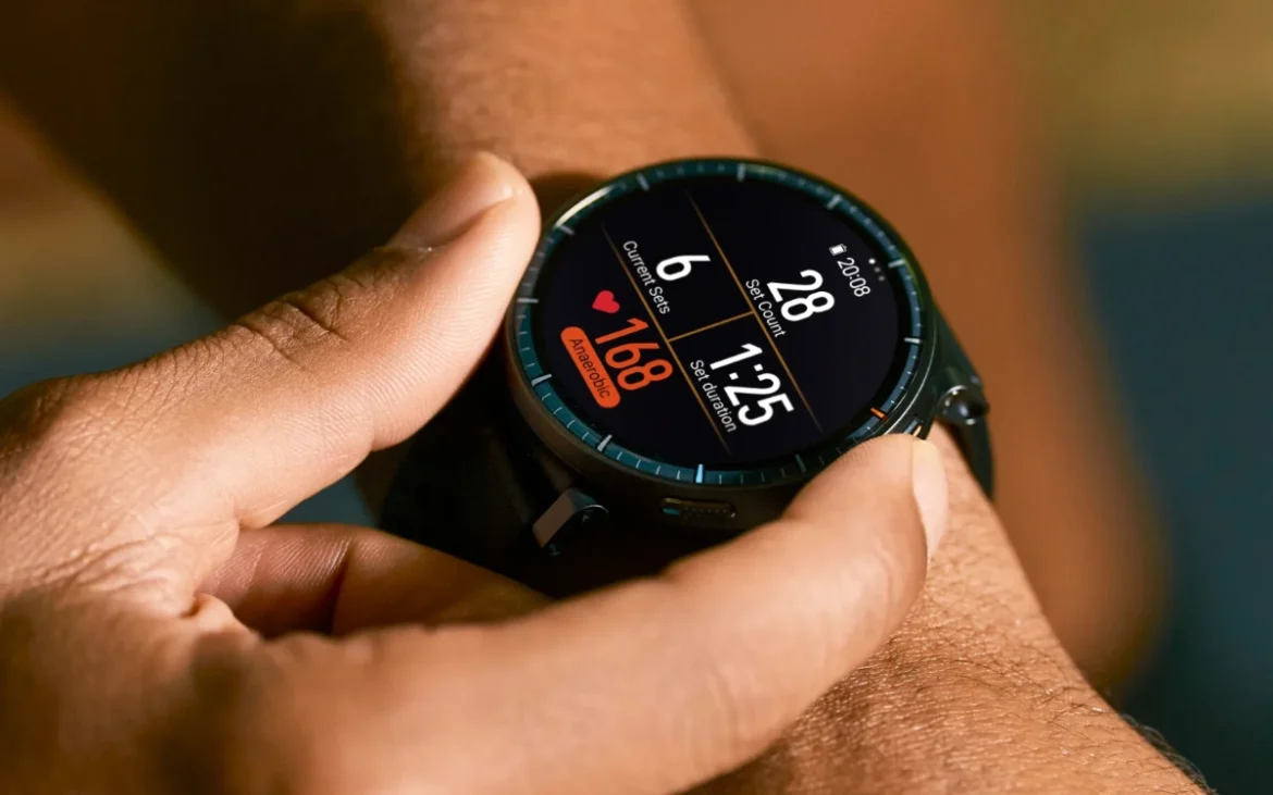 Amazfit Active Max: smartwatch deportivo con pantalla AMOLED grande y monitoreo de salud