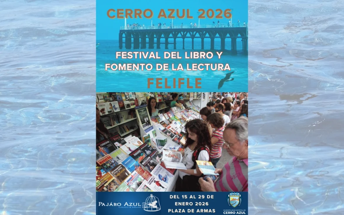 FELIFLE Cerro Azul 2026: Festival del Libro y Fomento de la Lectura en la Plaza de Armas