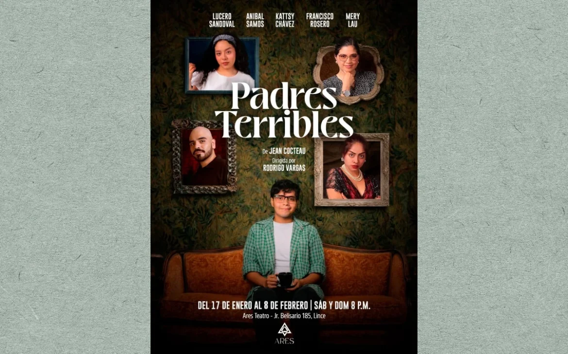 Padres terribles: obra teatral de Jean Cocteau dirigida por Rodrigo Vargas