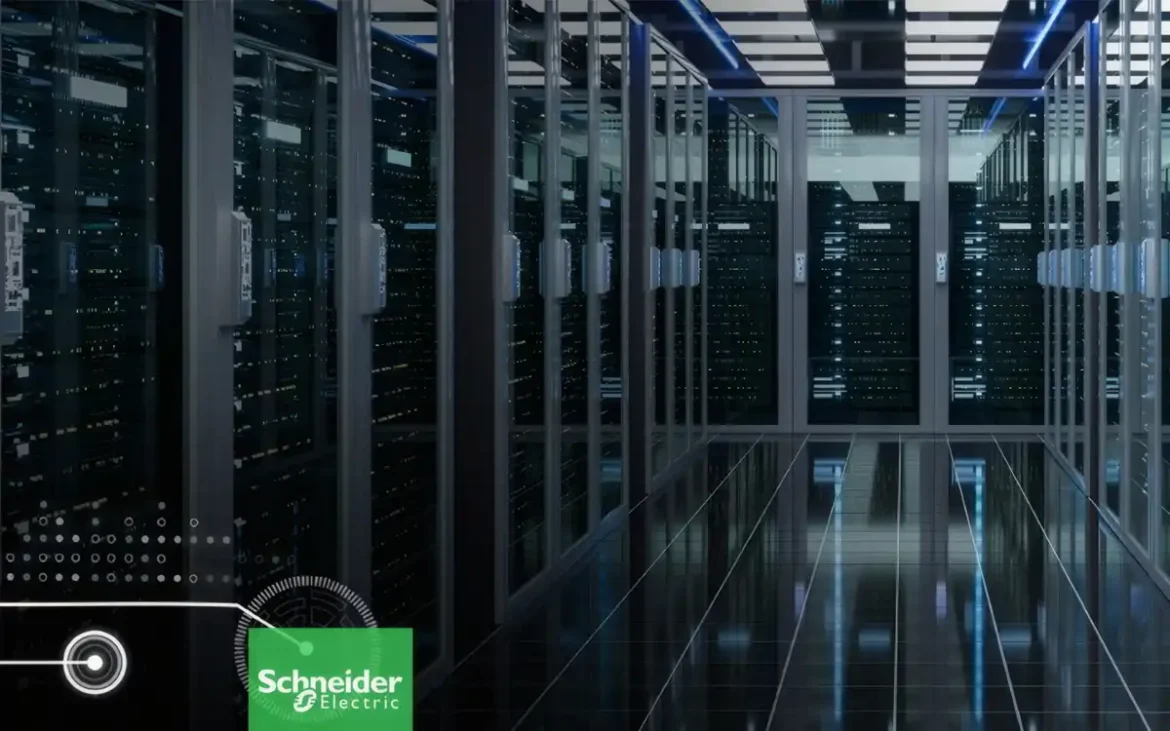 Centro de datos para IA con arquitectura eléctrica de 800 VDC de Schneider Electric