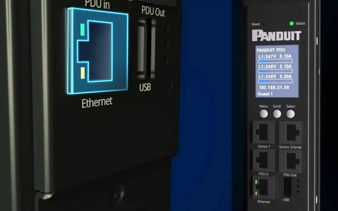 PDU inteligente ES2P de Panduit para gestión energética en centros de datos de IA