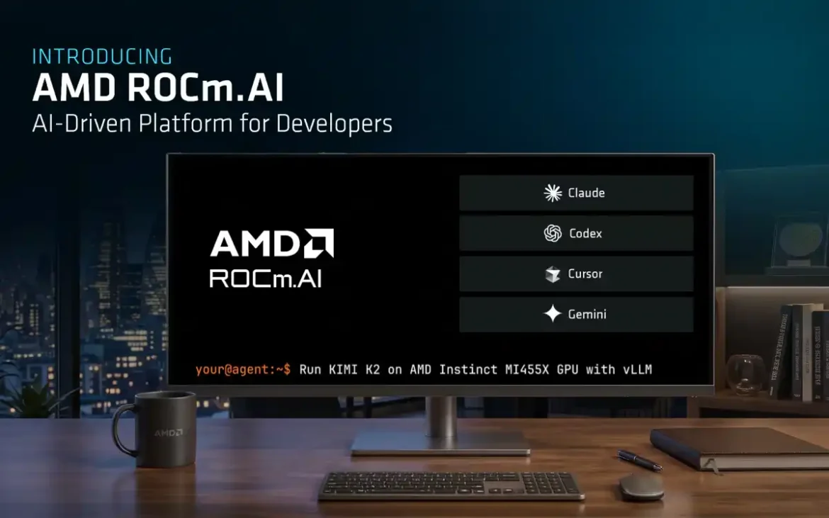 AMD ROCm.AI integra asistentes para el desarrollo de IA