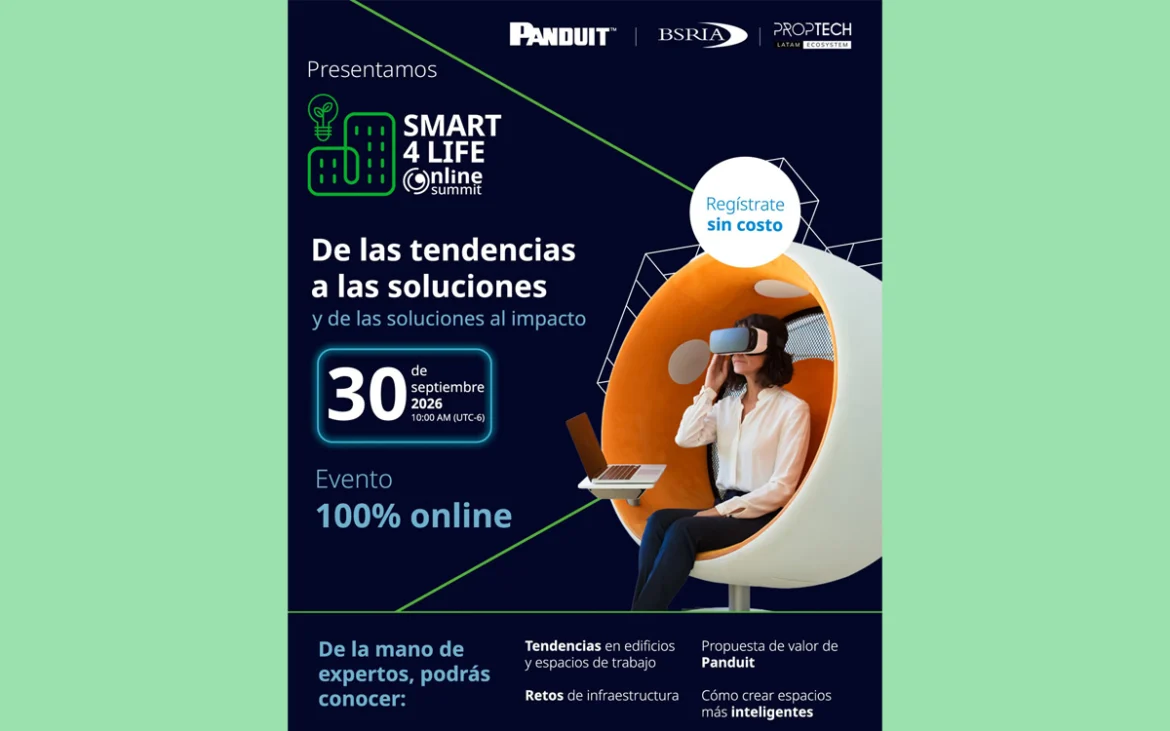 Panduit: Smart 4 Life Summit 2026 sobre edificios inteligentes