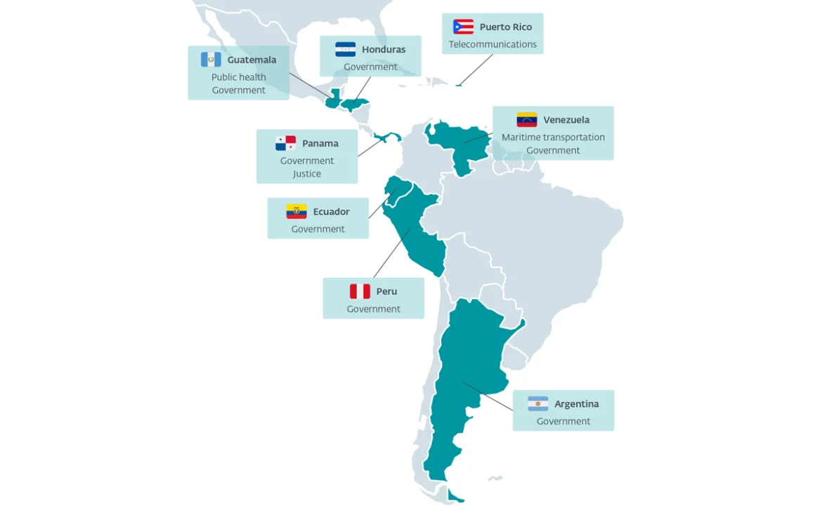 FamousSparrow: objetivos de ciberespionaje en América Latina