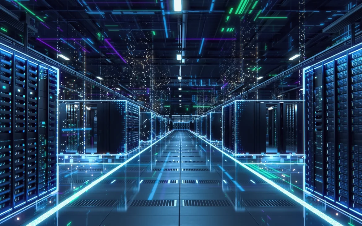 Centro de datos y conectividad para la nube y la IA