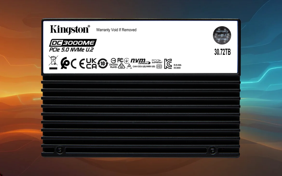 Kingston DC3000ME para almacenamiento empresarial