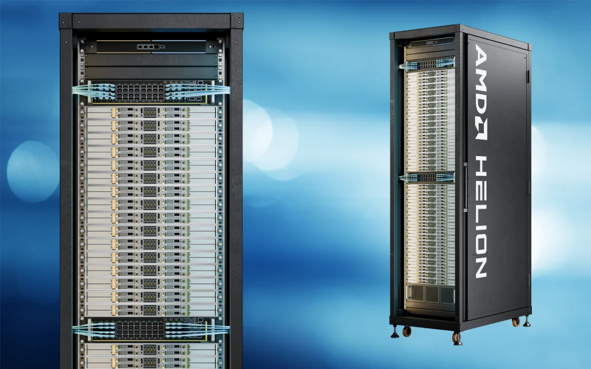 AMD Helion: rack para infraestructura de IA agéntica
