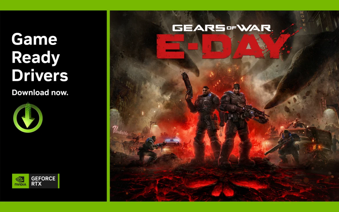 Gears of War: E-Day y controladores NVIDIA Game Ready